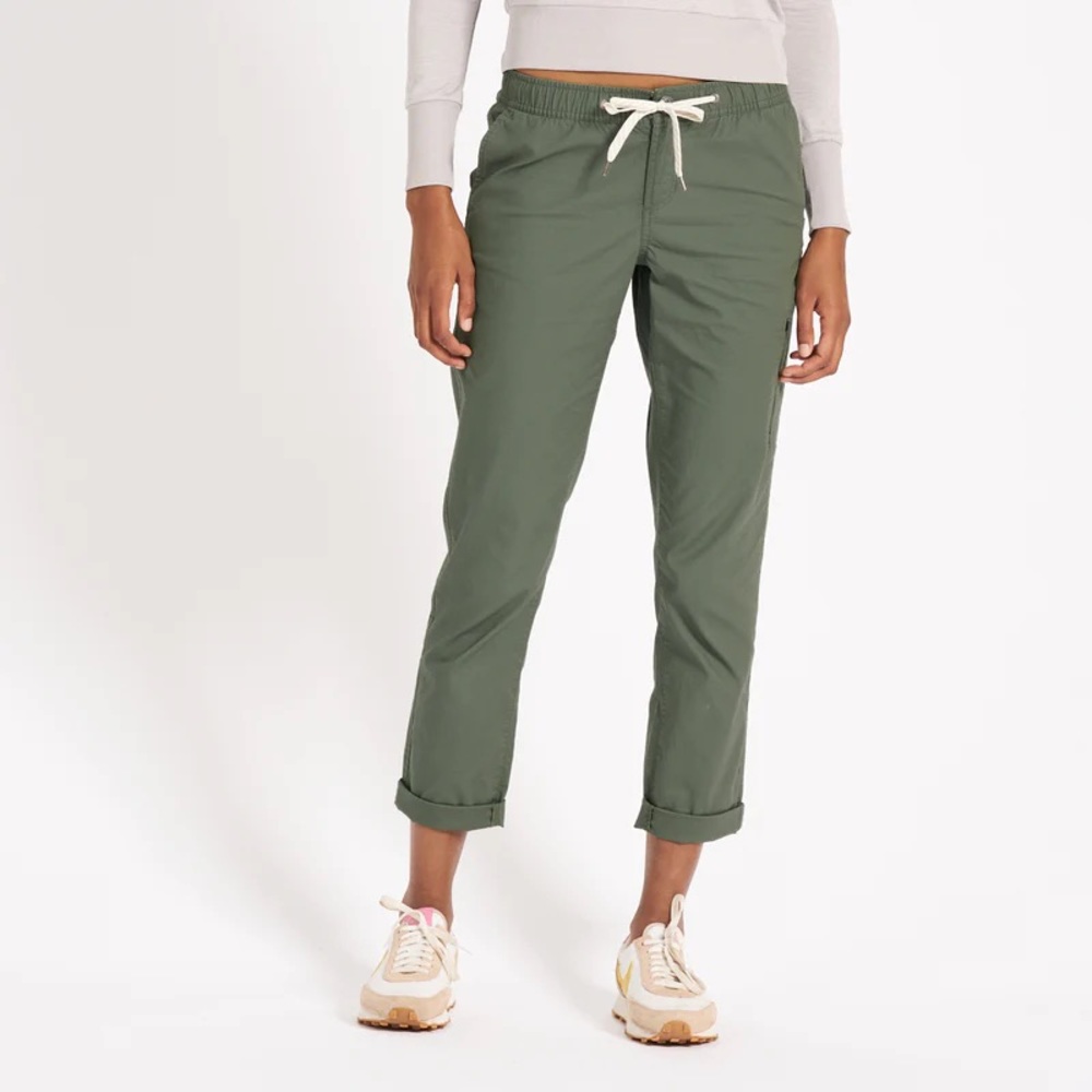 Vuori Rip Stop Pants Army Green Women’s Small - Picture 13 of 13